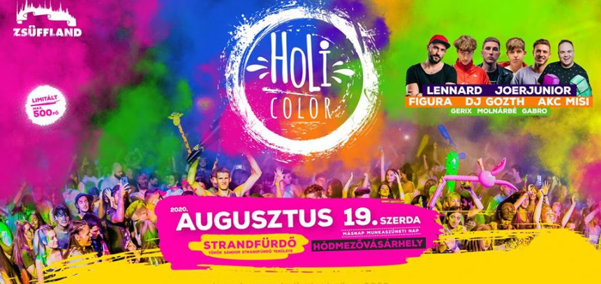 Zsüffland & Holi Color Party