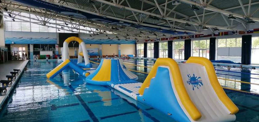 Waterplay vízi élménypark az 50m-es medencében! - Őszi működés