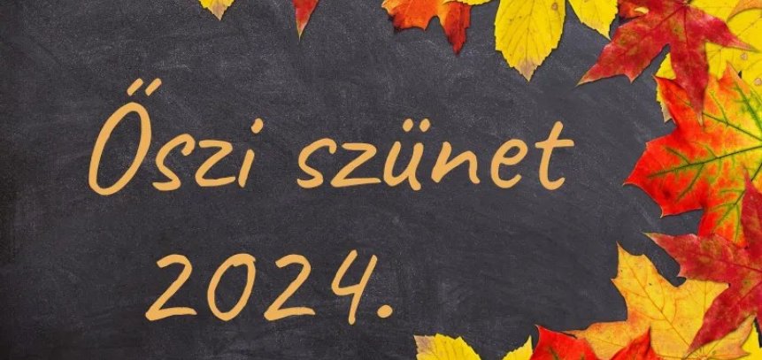 Üzemelés az őszi szünet idején