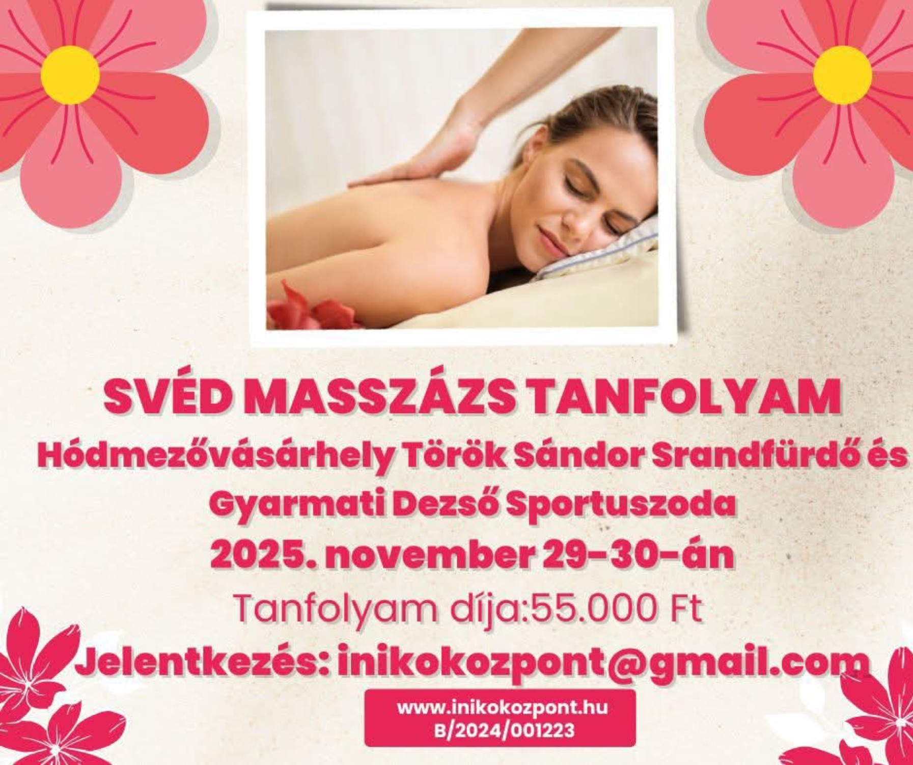 Svéd masszázs tanfolyam Svéd masszázs tanfolyam